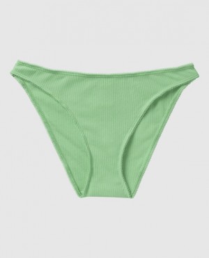 Ropa Interior La Senza Acanalado Bikini Panty Mujer Verde Menta | cWZRfpU7