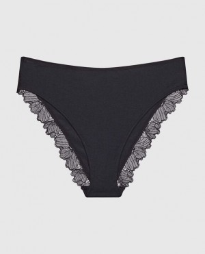 Ropa Interior La Senza Bikini Panty Mujer Negras | kntjEL50