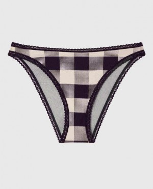 Ropa Interior La Senza Bikini Panty Mujer Festive Check | XacRX7z3