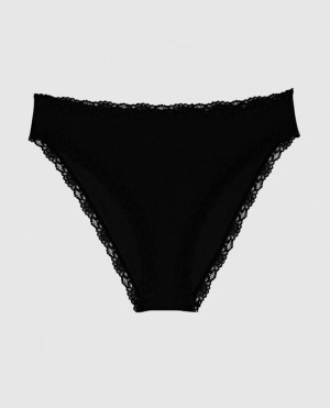 Ropa Interior La Senza Bikini Panty Mujer Negras | DFyHBUSR