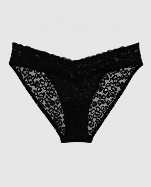 Ropa Interior La Senza Bikini Panty Mujer Negras | s1cTMlnh