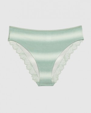 Ropa Interior La Senza Bikini Panty Mujer Turquesa Rayadas | BRiAeWPY