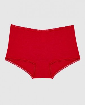 Ropa Interior La Senza Boyshort Panty Mujer Rojas | 4URqIPZj