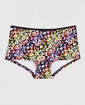 Ropa Interior La Senza Boyshort Panty Mujer Multicolor Leopardo | ZzFIbAdK