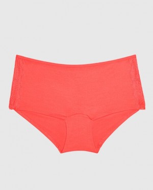 Ropa Interior La Senza Boyshort Panty Mujer Rojas | jlRBN9pM