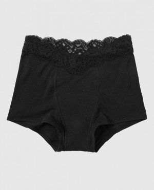 Ropa Interior La Senza Boyshort Period Panty Mujer Negras | SqjX8RNm