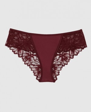 Ropa Interior La Senza Cheeky Panty Mujer Rojas Burdeos | 49b0eZmD