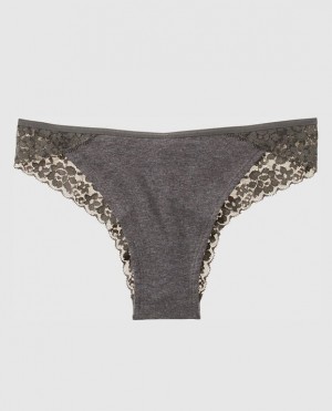 Ropa Interior La Senza Cheeky Panty Mujer Gris | W2eA9vlG