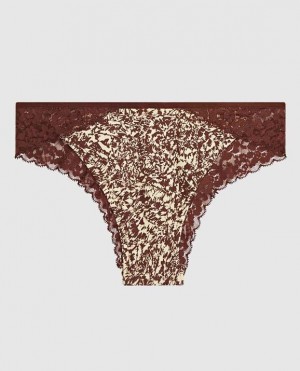 Ropa Interior La Senza Cheeky Panty Mujer Marrones | hF42HxTD