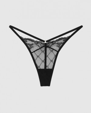 Ropa Interior La Senza G-String Panty Mujer Negras | wzCJqsoq