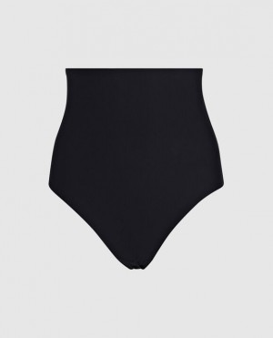 Ropa Interior La Senza High Cintura Smoothing Brief Mujer Negras | 2P33SevZ