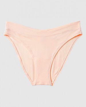 Ropa Interior La Senza High Leg Bikini Panty Mujer Rosas | hEs3Iayv