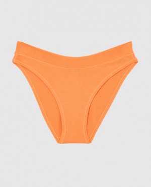 Ropa Interior La Senza High Leg Bikini Panty Mujer Albaricoque | LPVqIwzT