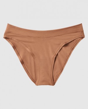 Ropa Interior La Senza High Leg Bikini Panty Mujer Caramel Kiss | eEE2J0XL