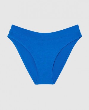 Ropa Interior La Senza High Leg Bikini Panty Mujer Azules Oscuro | fXaOWpcK