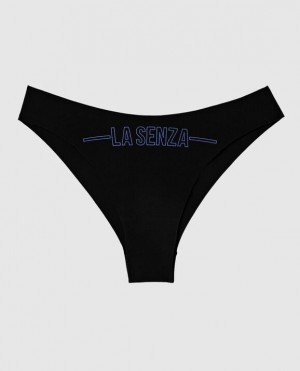 Ropa Interior La Senza High Leg Cheeky Panty Mujer Azules | 9vOTutbx