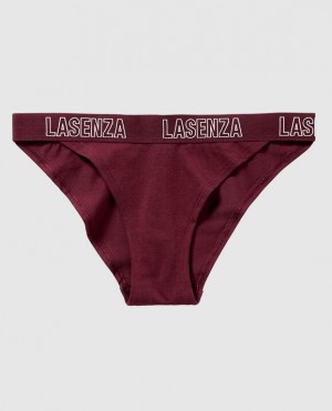 Ropa Interior La Senza High Leg Cheeky Panty Mujer Zinfandel | pzfxDUEM