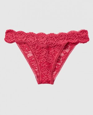 Ropa Interior La Senza High Leg Cheeky Panty Mujer Sweet Raspberry | J9tu6HZp