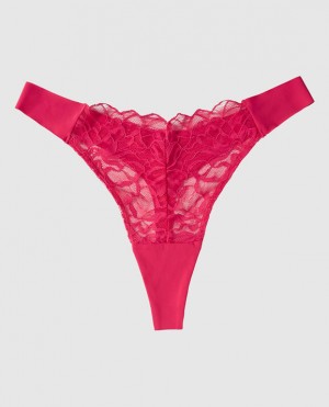 Ropa Interior La Senza High Leg Tanga Panty Mujer Sweet Raspberry | altzANK1