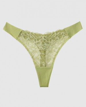 Ropa Interior La Senza High Leg Tanga Panty Mujer Fern | bKez75Y6