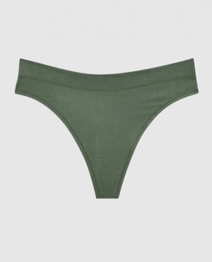 Ropa Interior La Senza High Leg Tanga Panty Mujer Verde Menta | MDh9nZIl