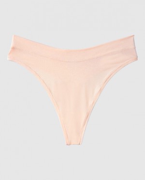 Ropa Interior La Senza High Leg Tanga Panty Mujer Rosas | iwn0e0bJ