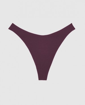 Ropa Interior La Senza High Leg Tanga Panty Mujer Moradas | zMkkPKtZ