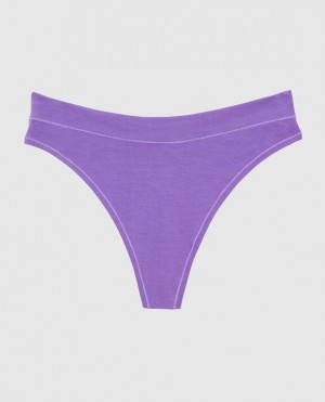 Ropa Interior La Senza High Leg Tanga Panty Mujer Flores | gr3TAnhJ