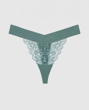 Ropa Interior La Senza High Leg Tanga Panty Mujer Verde Menta | y7d7pgoJ