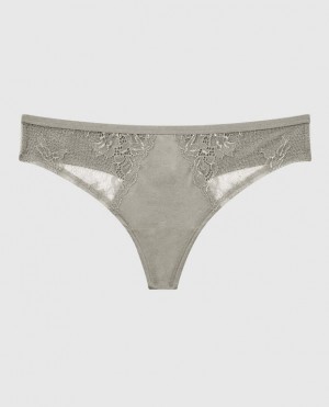 Ropa Interior La Senza Tanga Panty Mujer Plateadas | bXwS6oTz