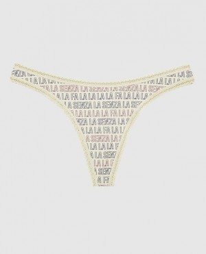 Ropa Interior La Senza Tanga Panty Mujer Festive LaSenza | 4zxP1BE2