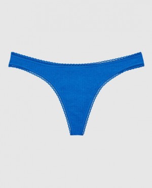 Ropa Interior La Senza Tanga Panty Mujer Azules Oscuro | ZmmCekDs