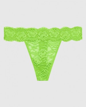 Ropa Interior La Senza Tanga Panty Mujer Verde Claro | XGJDh5se