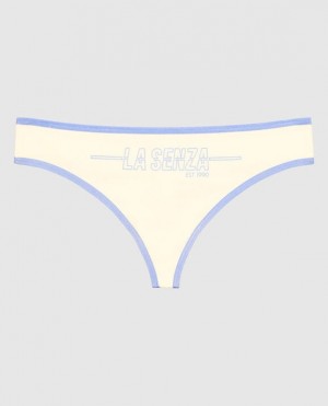 Ropa Interior La Senza Tanga Panty Mujer Egret | 8A070bbx