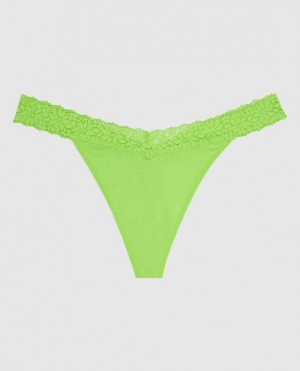 Ropa Interior La Senza Tanga Panty Mujer Verde Claro | Cdy05T4h