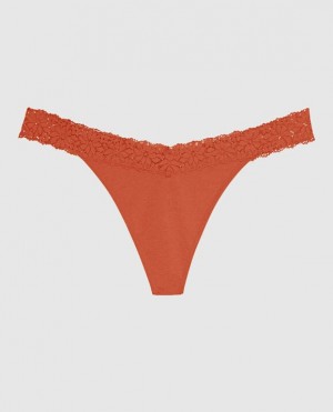 Ropa Interior La Senza Tanga Panty Mujer Terra Cotta | FWWrGhXP