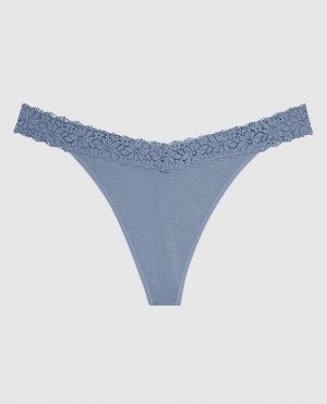 Ropa Interior La Senza Tanga Panty Mujer Azules | olNLp8x0