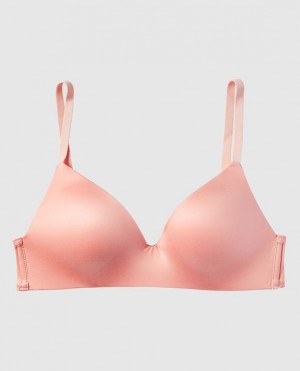 Bras La Senza Light Push Up Wireless Mujer Rosas | hu5QVMY1