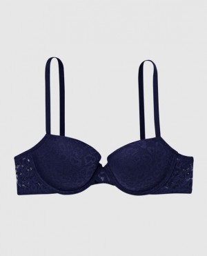 Bras La Senza Lightly Forro Demi Mujer Ocean Cavern | U2dARpf5