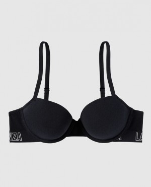 Bras La Senza Lightly Forro Demi Mujer Negras | fwhILjPi