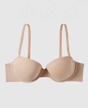 Bras La Senza Lightly Forro Demi Mujer Rosetan | atxpIU8a