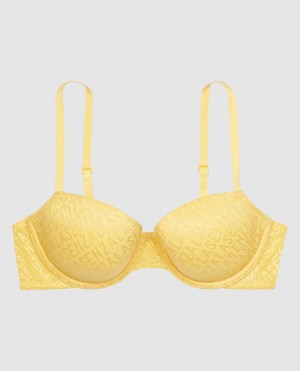 Bras La Senza Lightly Forro Demi Mujer Creme | HmjgoAmu