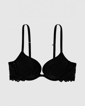 Bras La Senza Push Up Mujer Negras | DPpNo8t3