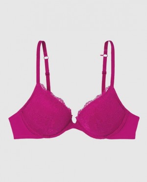 Bras La Senza Push Up Plunge Mujer Rosas | ir0G69XZ