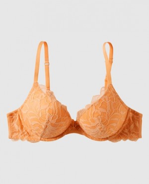Bras La Senza Push Up Plunge Mujer Naranjas Creme | uyLlt7RB