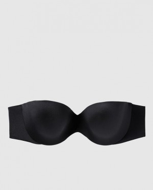 Bras La Senza Strapless Lightly Forro Mujer Negras | Y7dZZ2do