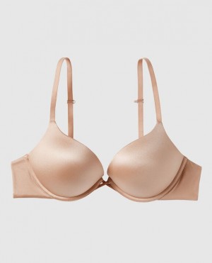 Bras La Senza Up 2 Cup Push Up Mujer Rosas Marrones | O2625qWC