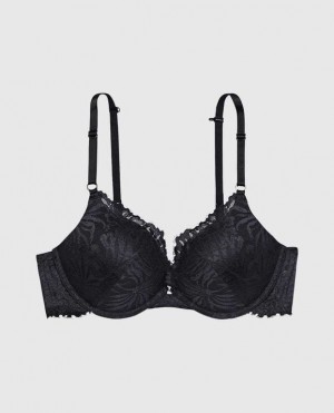 Bras La Senza Up 2 Cup Push Up Mujer Negras | PdftugXo