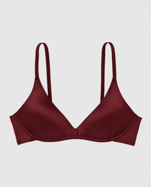 Bras La Senza Wireless Light Push Up Mujer Rojas Burdeos | fKmabLqA