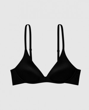 Bras La Senza Wireless Light Push Up Mujer Negras | fLElvw9k